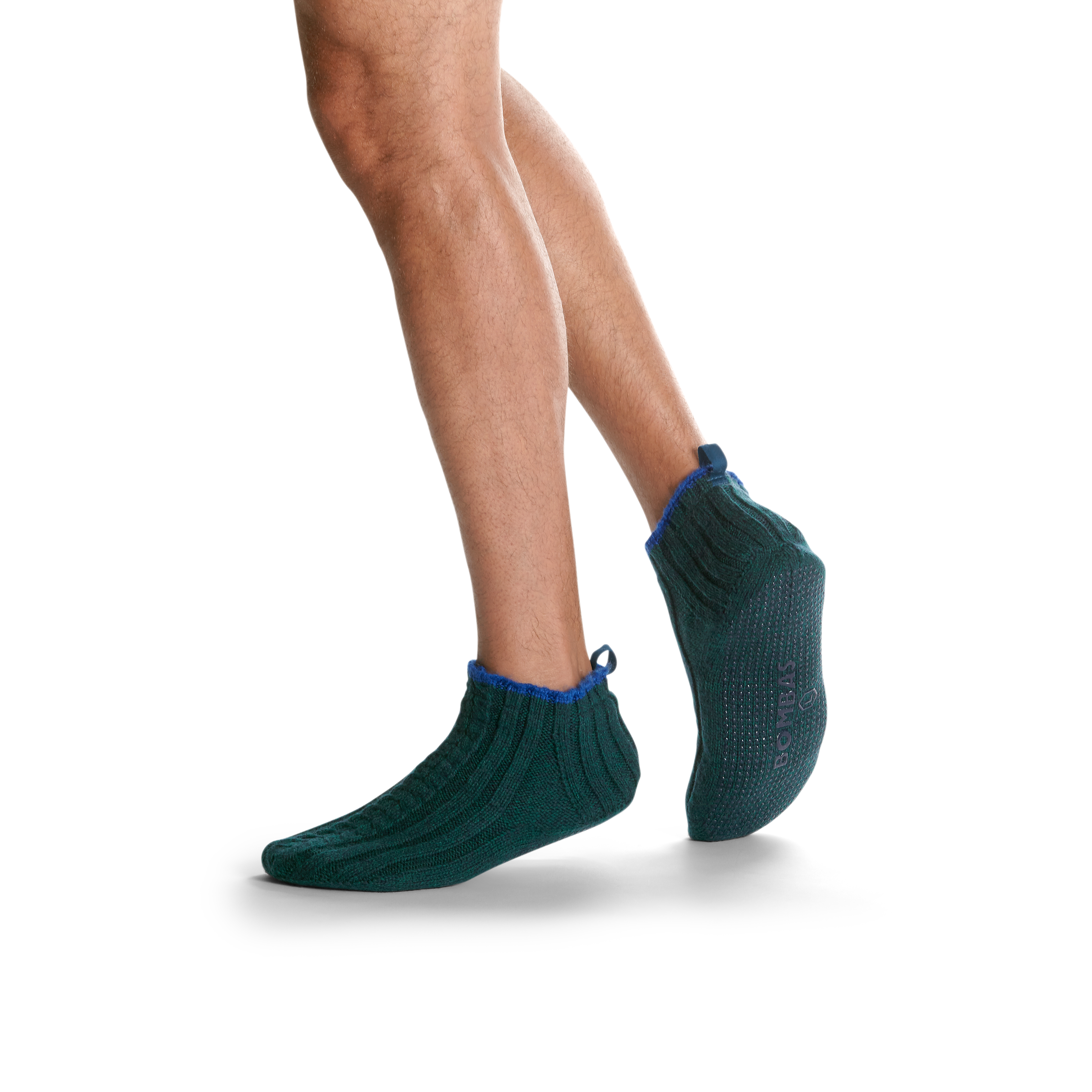Men's Gripper Slipper Cable Knit (3)
