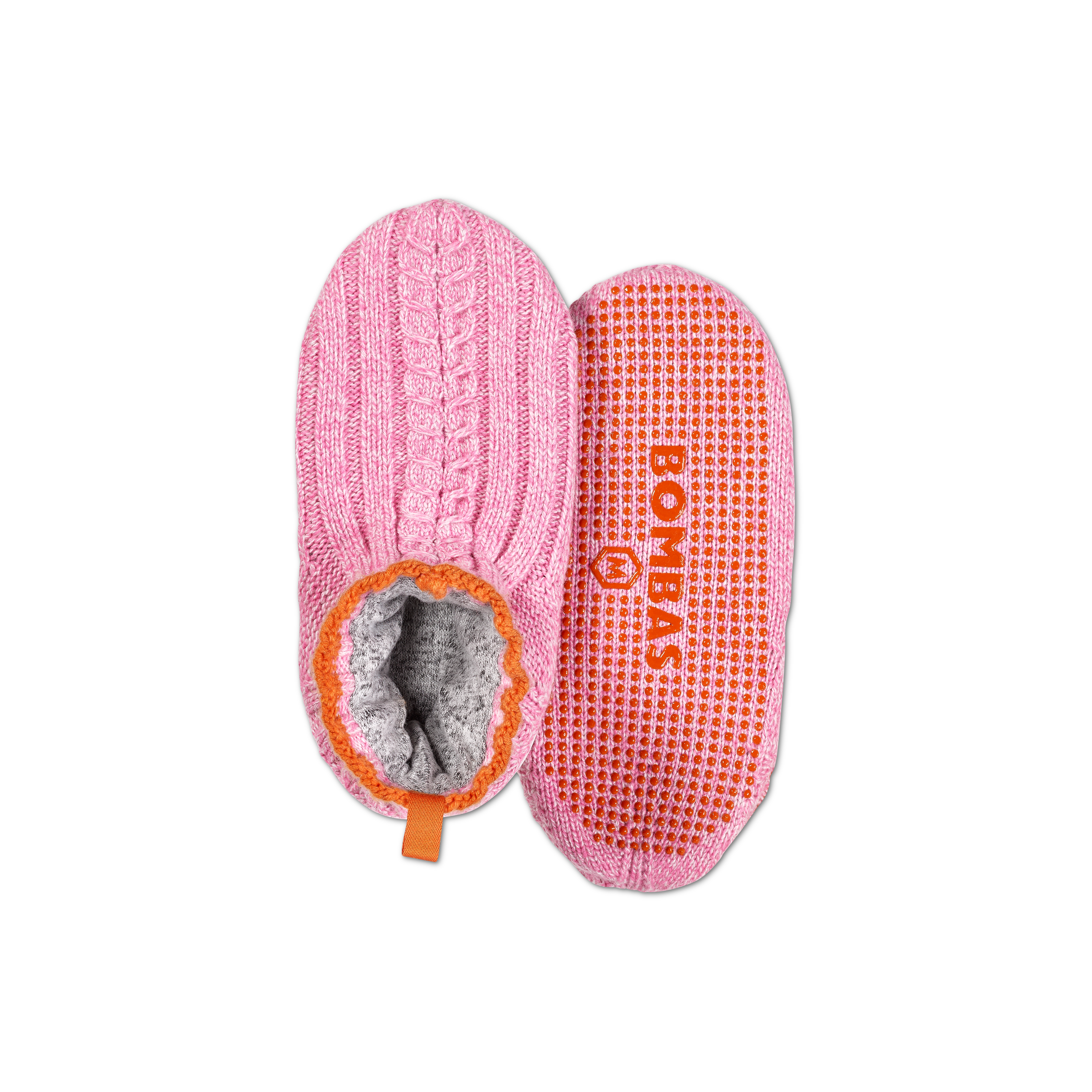 Women's Gripper Slipper Cable Knit (5)