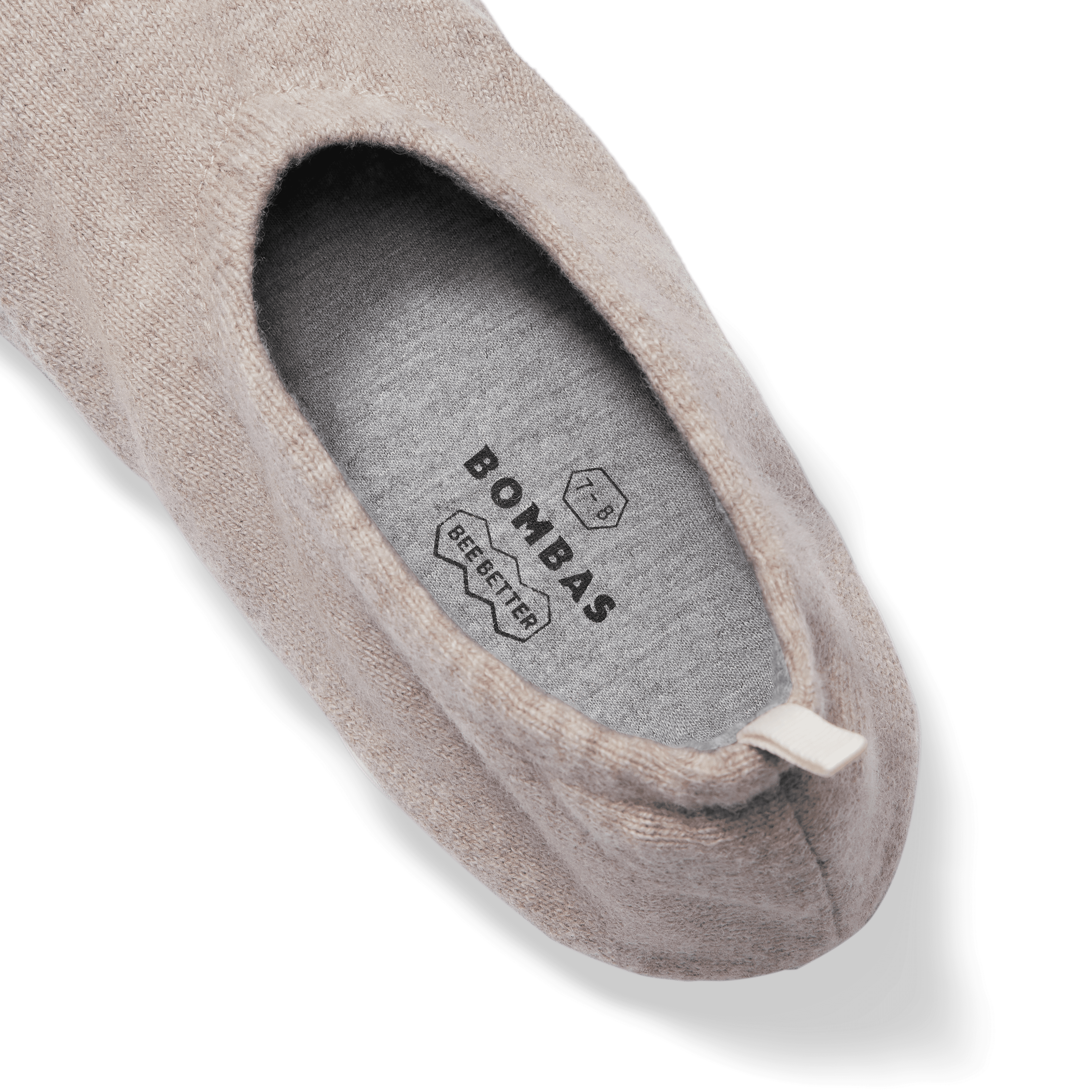 Women’s Ballet Slipper - Wool-Cashmere Blend (8)