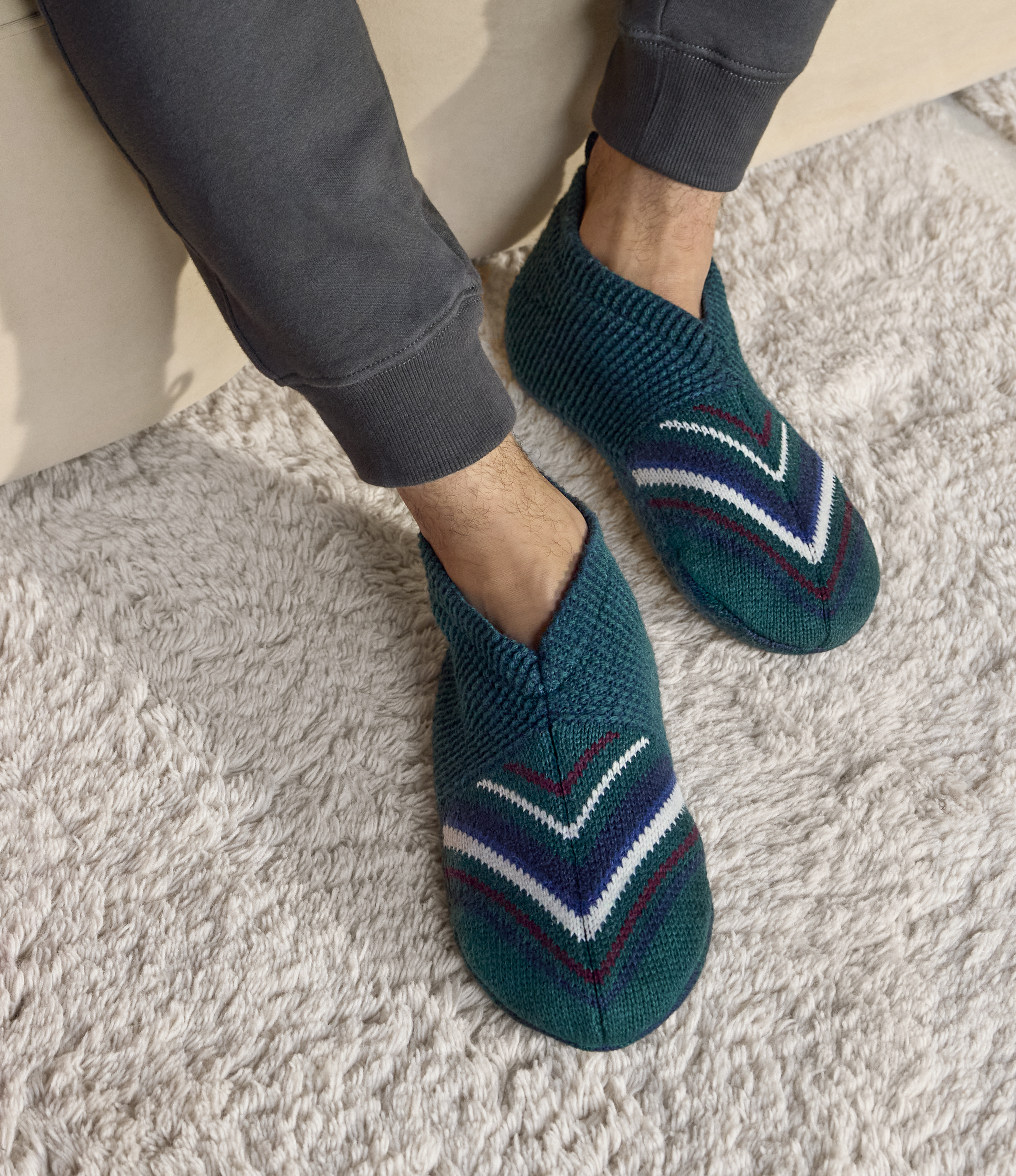 Men's Gripper Slipper 2-Pack (6)