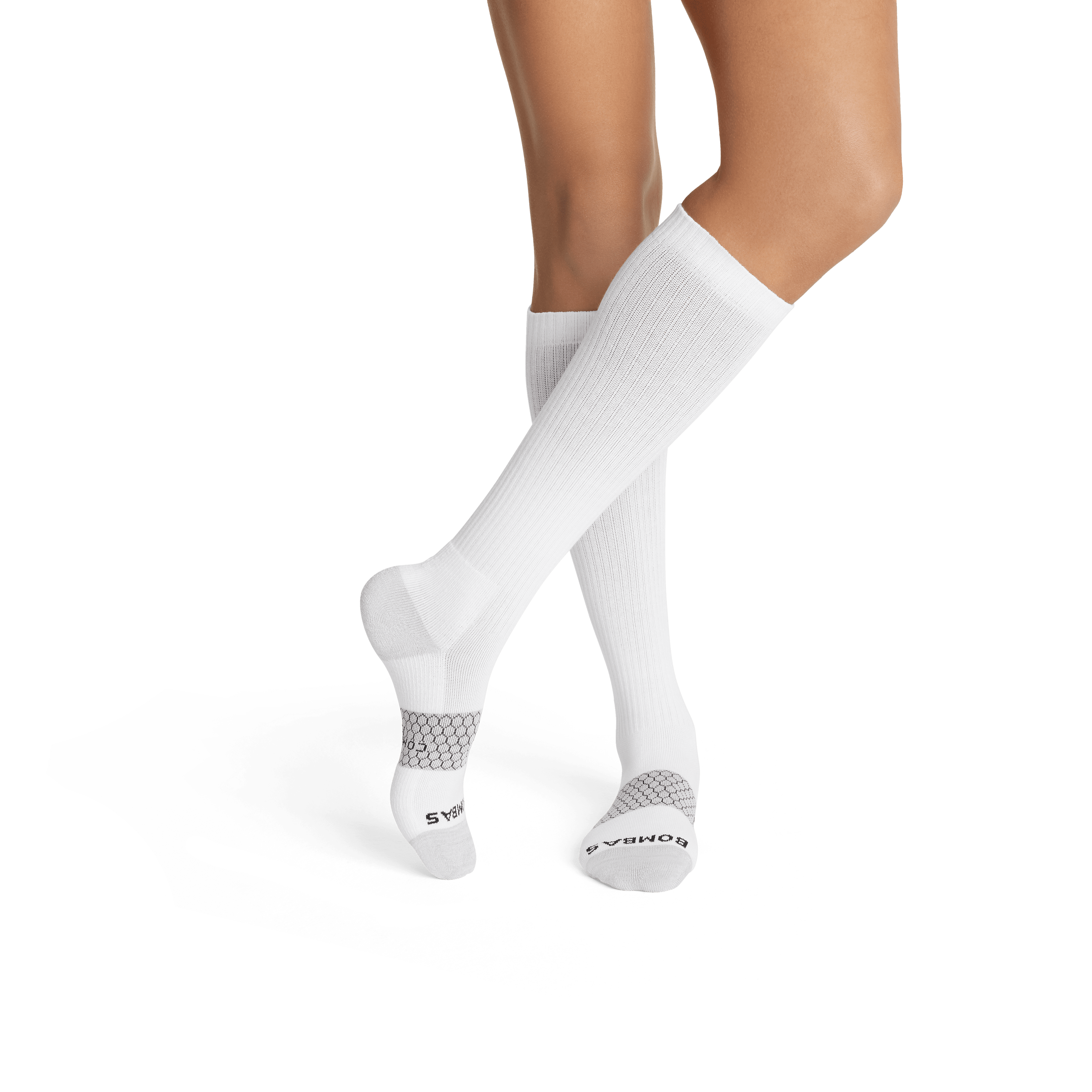 Women's Travel Compression Sock and Gripper Slipper 2-Pack (2)