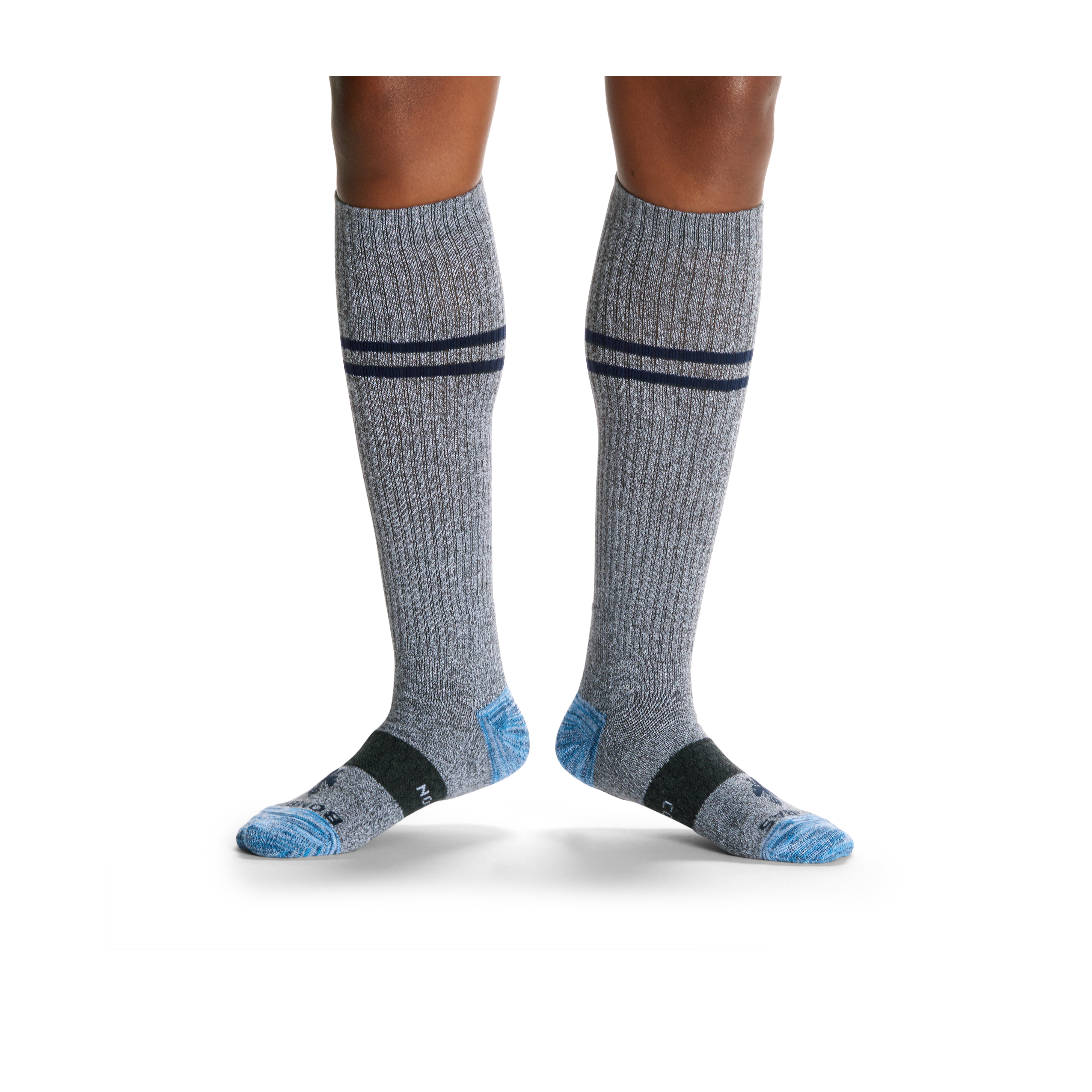 Women's Travel Compression Sock and Gripper Slipper 2-Pack (5)