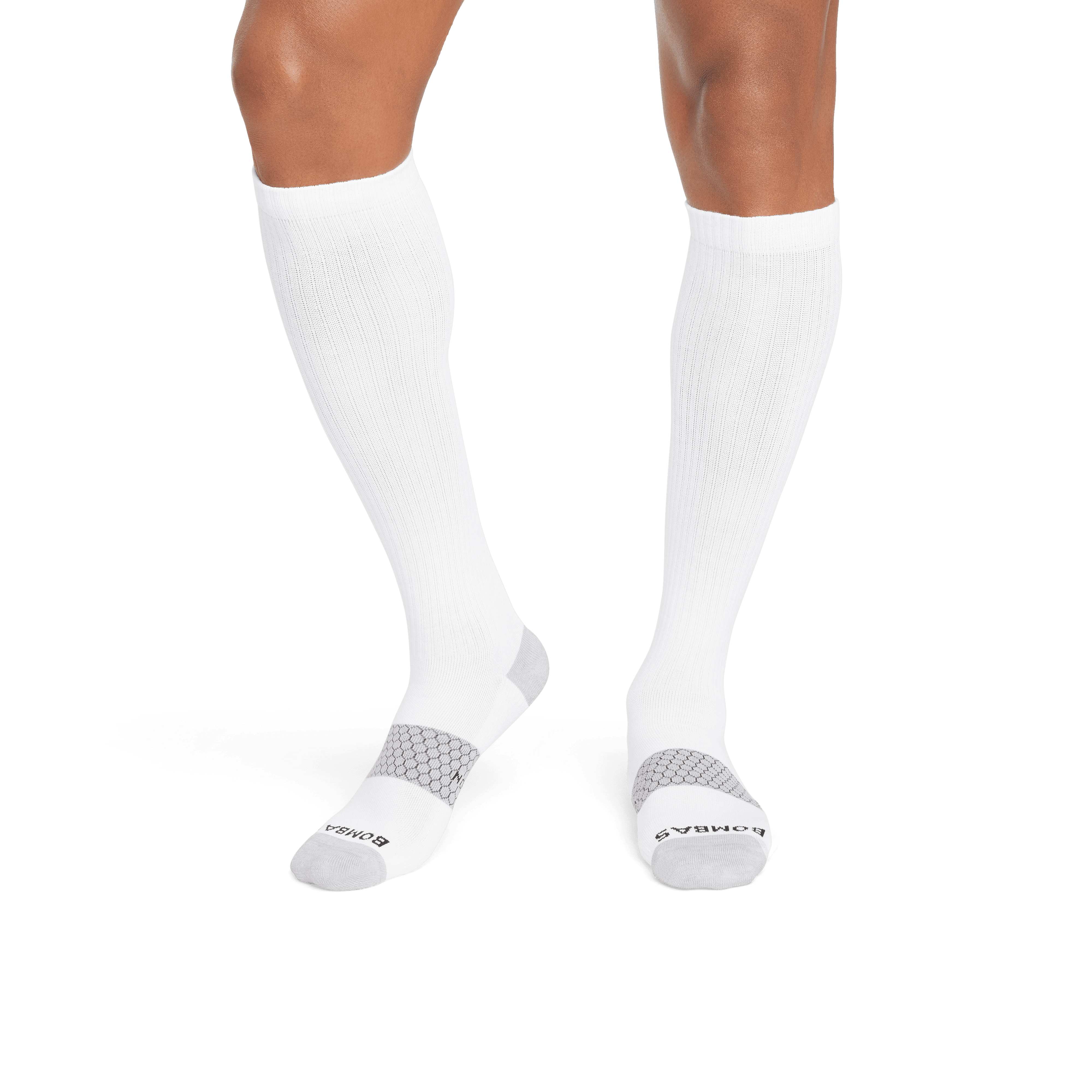 Men's Travel Compression Sock and Gripper Slipper 2-Pack